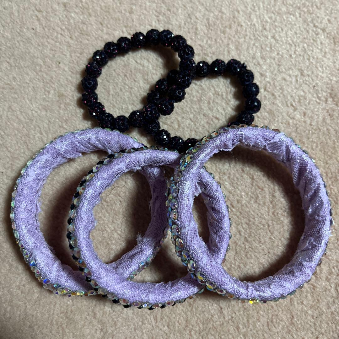 社交ダンスドレス　イヤリング付き