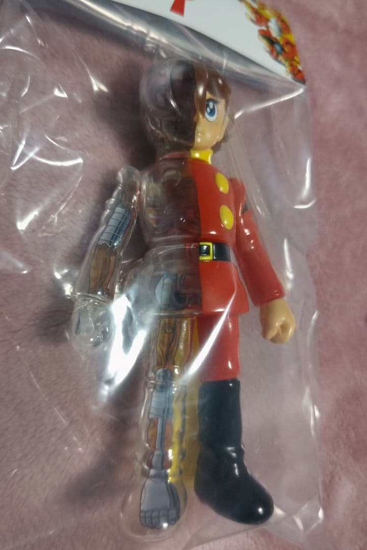 サイボーグ009　島村ジョー　ハーフスケルトン　ソフビ　アルチザントイ