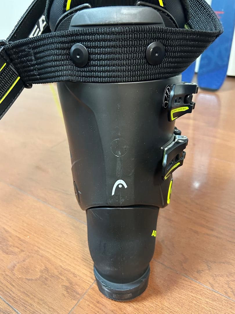 スキーブーツ ヘッド　黒緑　25.5センチ