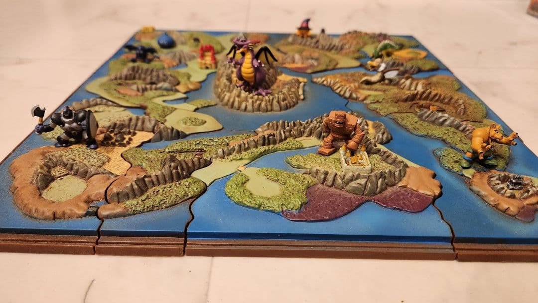 ドラゴンクエスト　25周年　マップジオラマコレクション