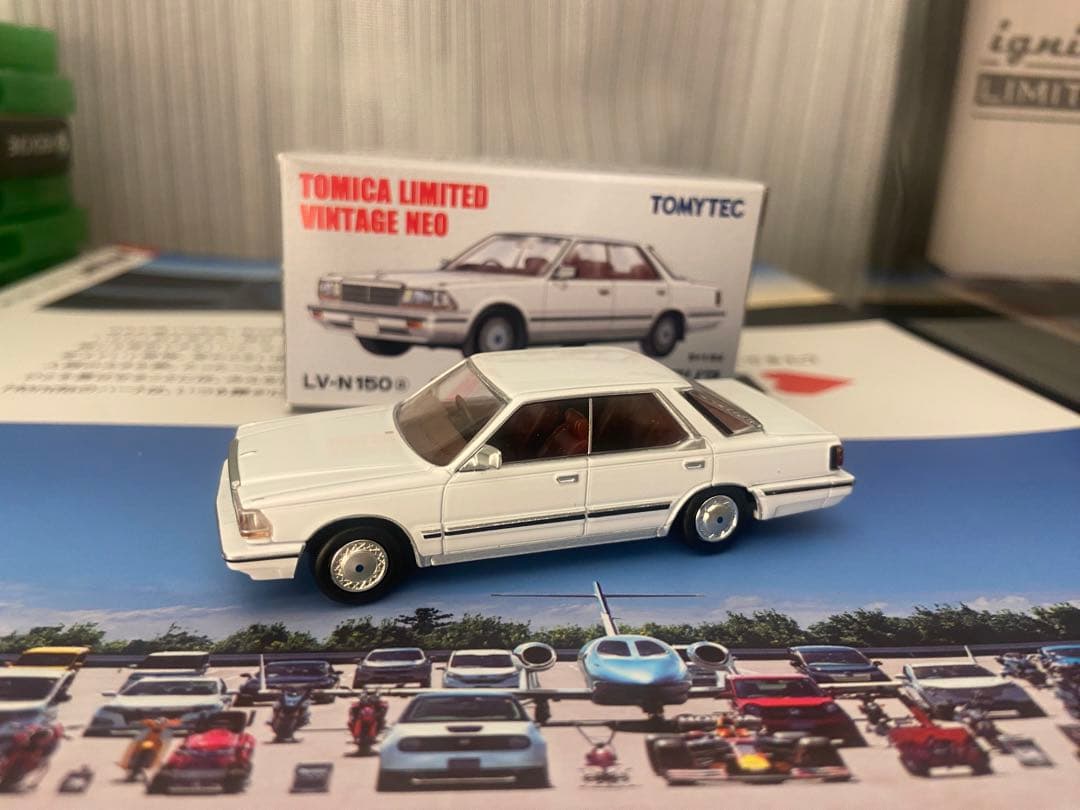 LV-N150aニッサン グロリア V30 ターボ ブロアム 透明ケース付き