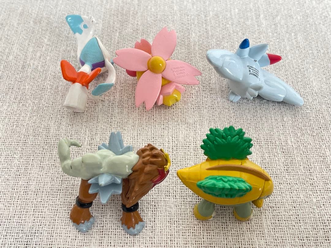 ポケモン　5体　まとめ売り　クリッピングフィギュア　ユキメノコ　トゲキッス　希少