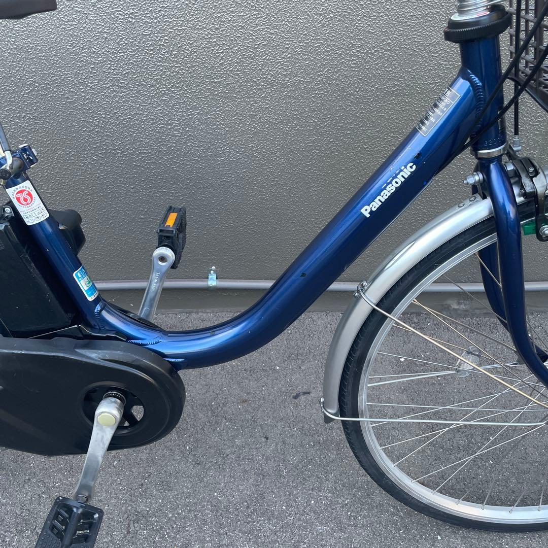 パナソニック電動アシスト自転車26インチ 12Ah ブルー