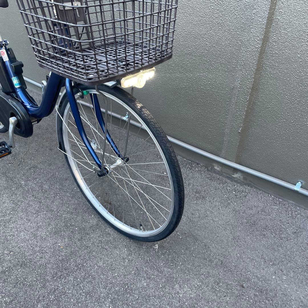 パナソニック電動アシスト自転車26インチ 12Ah ブルー