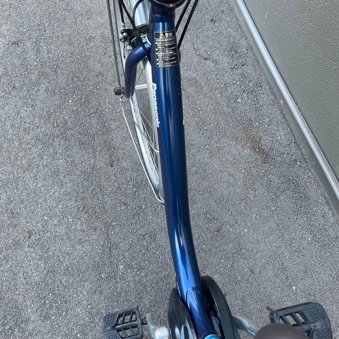 パナソニック電動アシスト自転車26インチ 12Ah ブルー