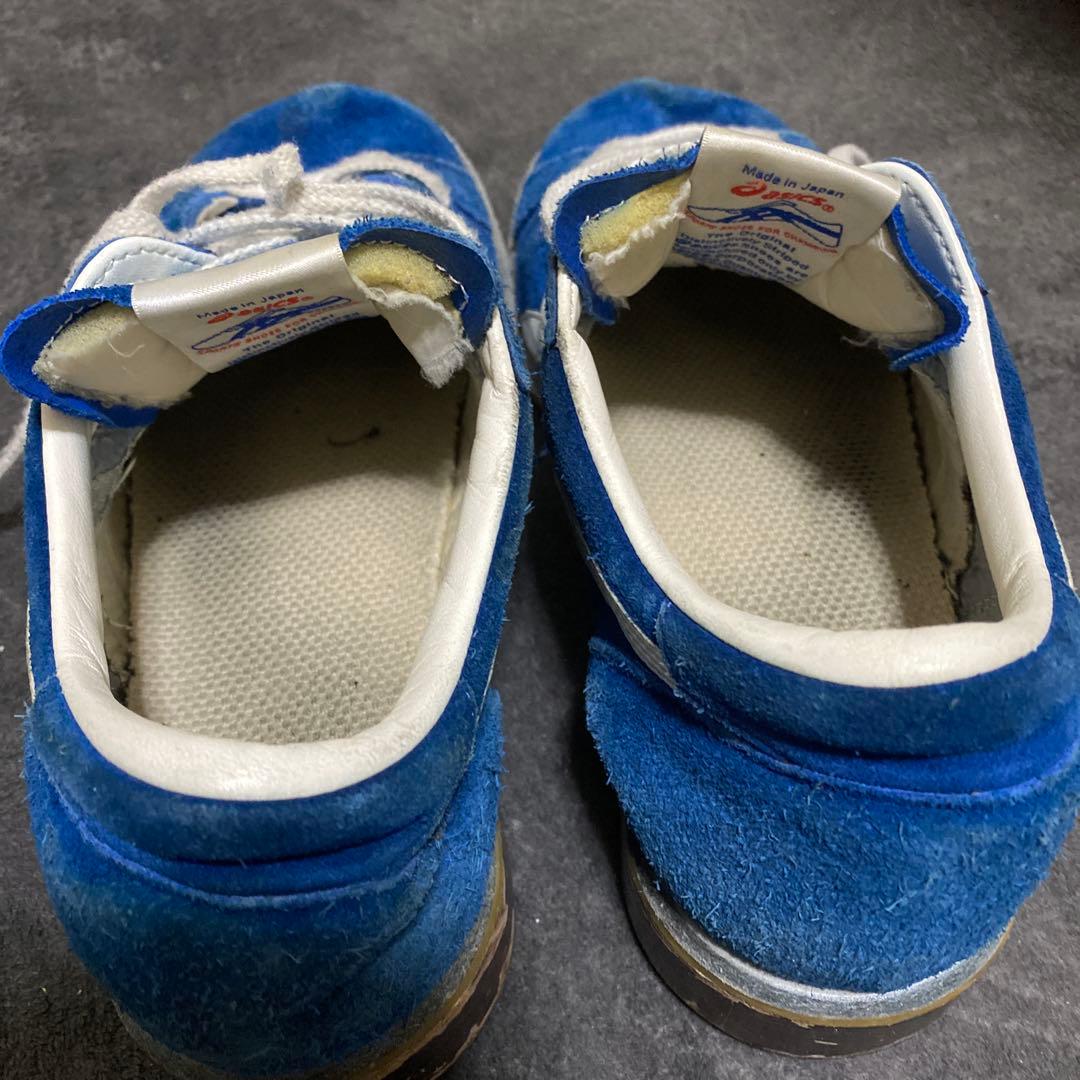 ASICS ウエイトリフティングシューズ25.5cm 青