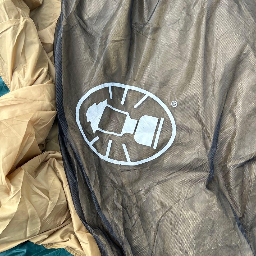 【訳あり】ラウンドスクリーン2ルームハウス コールマン　シート　コールマン