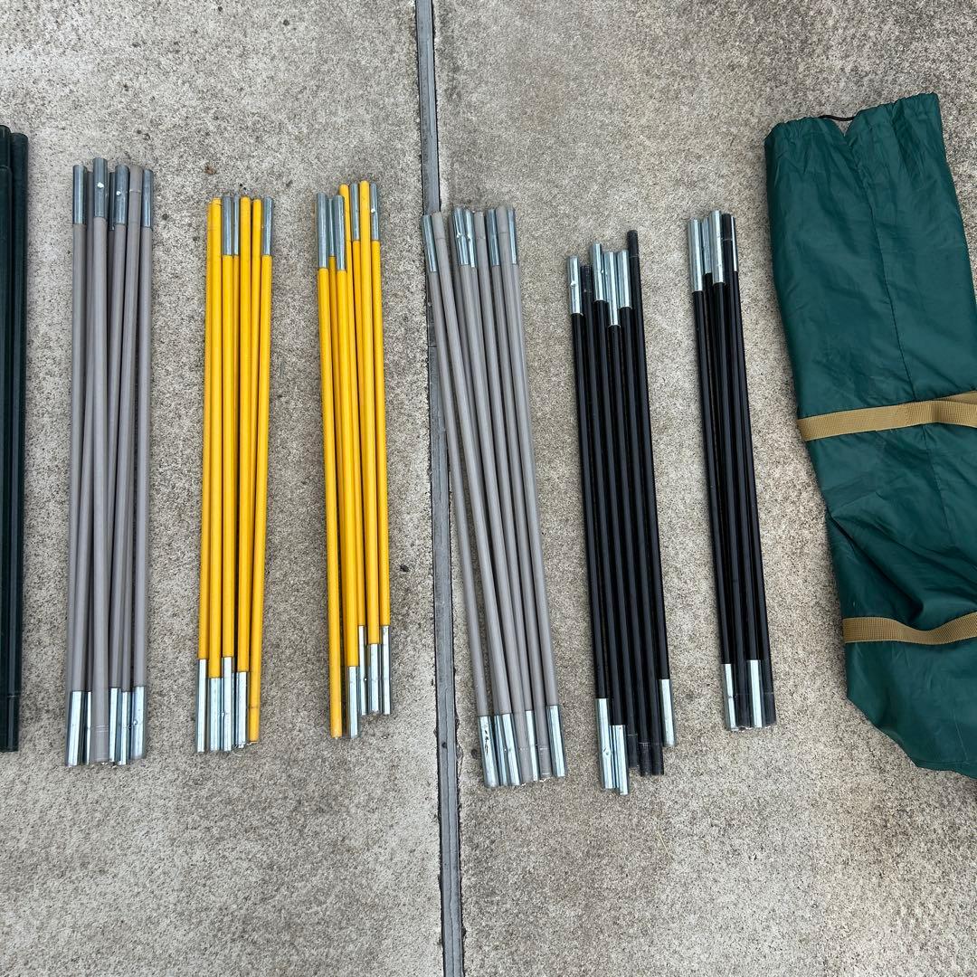 【訳あり】ラウンドスクリーン2ルームハウス コールマン　シート　コールマン