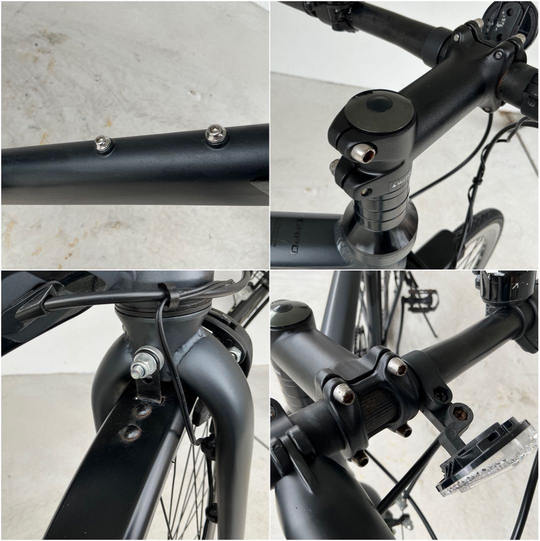 【沖縄県限定】コルポC 500mm マットブラック 700C 7段変速COPRO