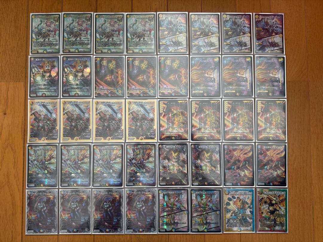 【フェアリーch構築】多色36枚構造 5cゾージアデッキ　デュエルマスターズ