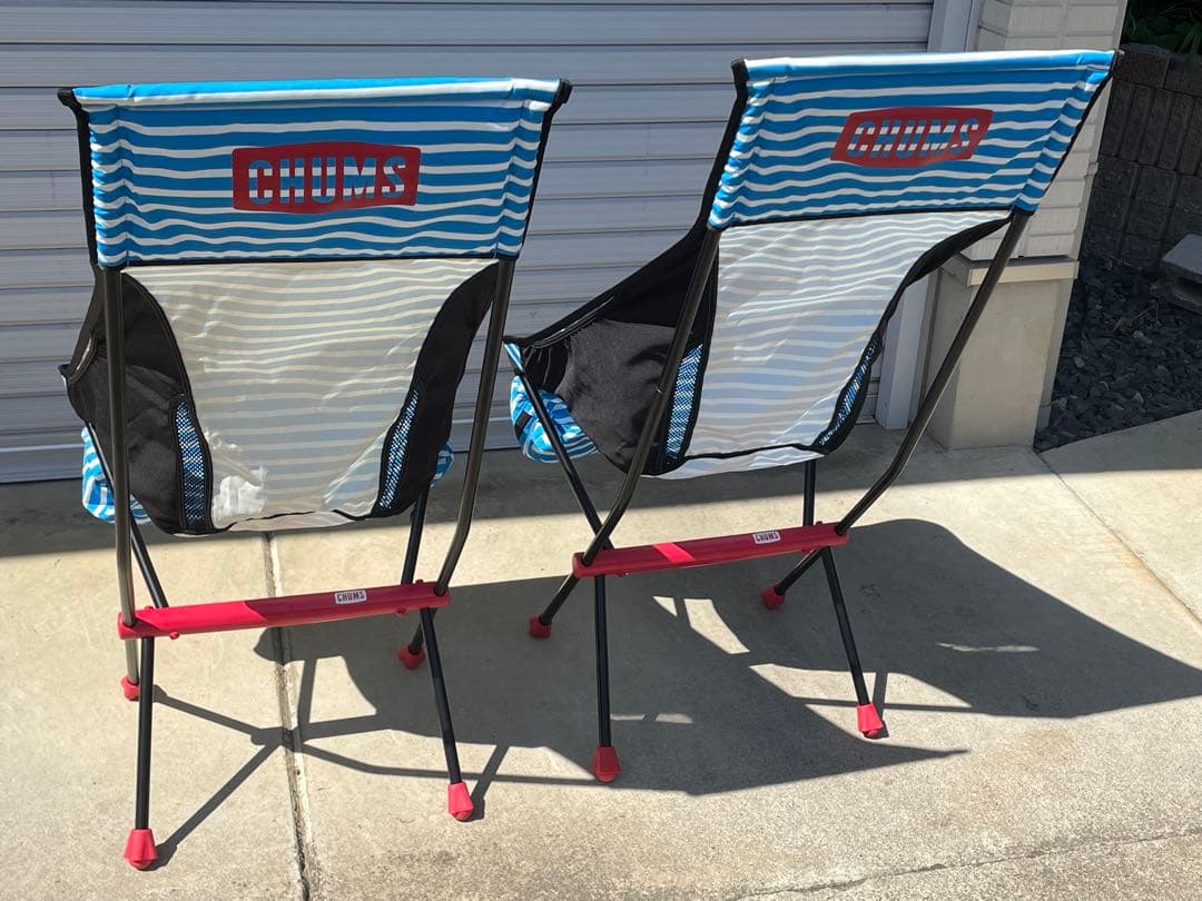 チャムスCHUMS アウトドアチェア 2脚セット