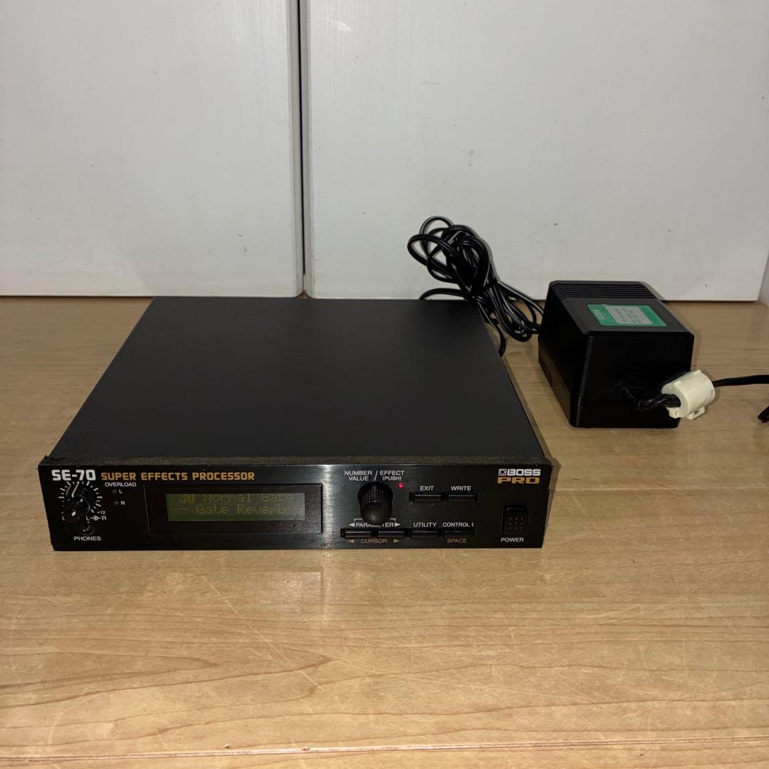 ギター BOSS PRO SE-70 SUPER EFFECTS PROCESSOR