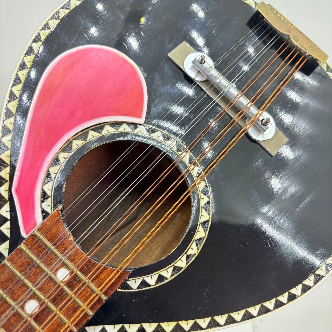 希少 バンドゥリア 小型 リュート属 12弦 撥弦楽器 スペイン ラテンアメリカ