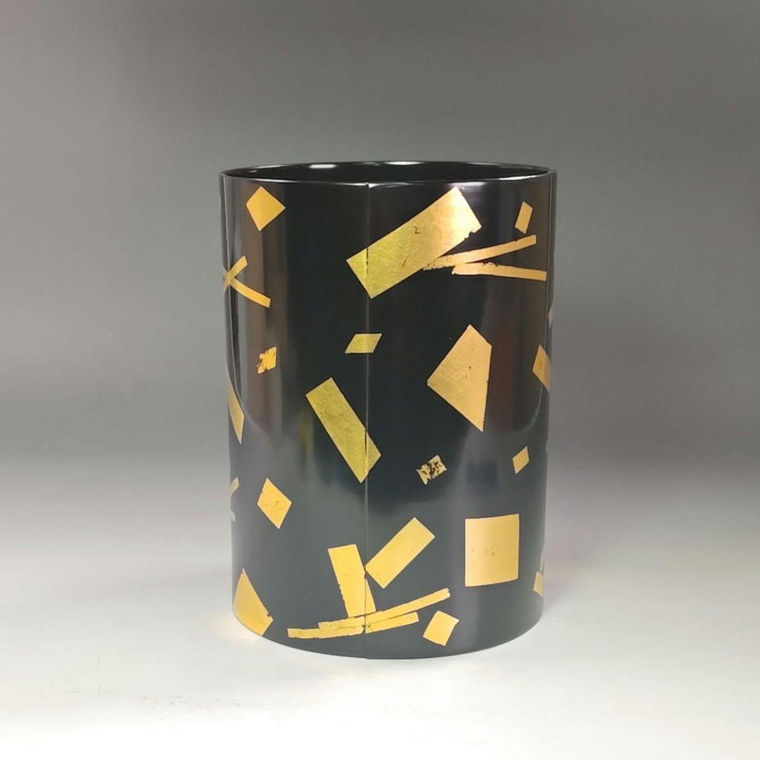 イ860 水指『中村宗悦』『十一代玄々斎好　葉蓋水指　共箱』茶道具