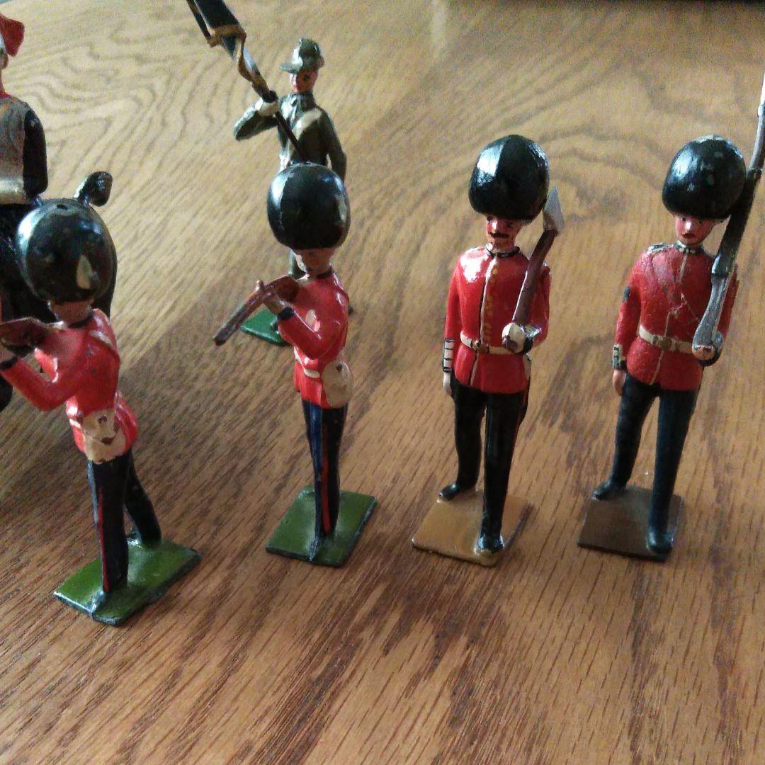 フィギュア　衛兵、騎馬兵9体