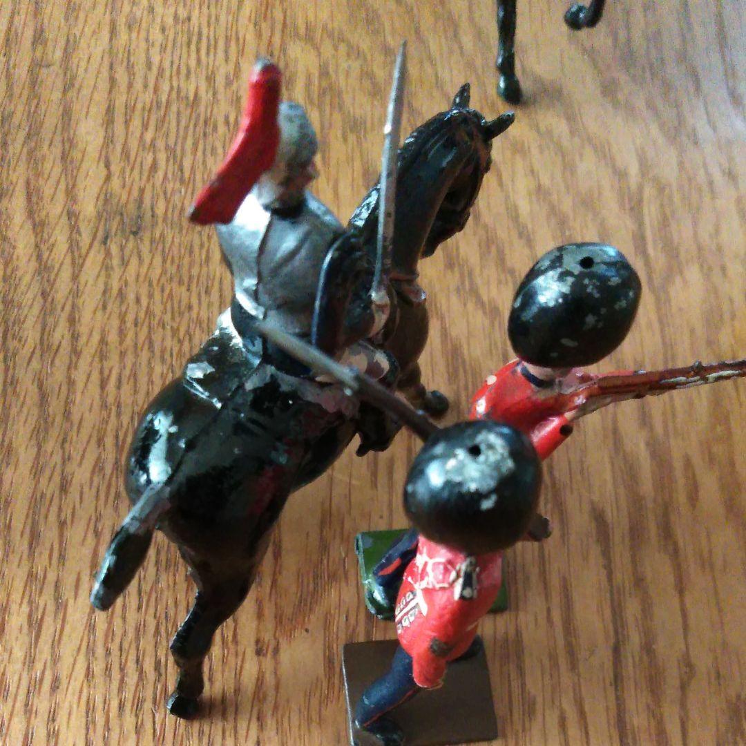 フィギュア　衛兵、騎馬兵9体