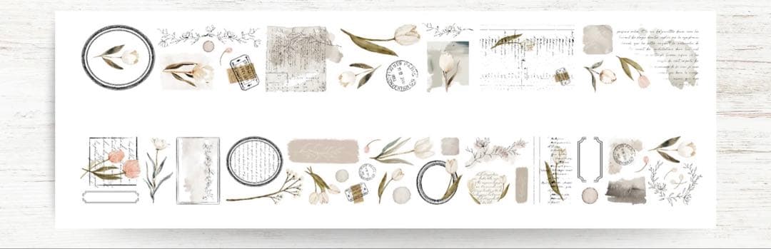 ⭐️SALE⭐️ 海外マスキングテープ　マステ 【1913】