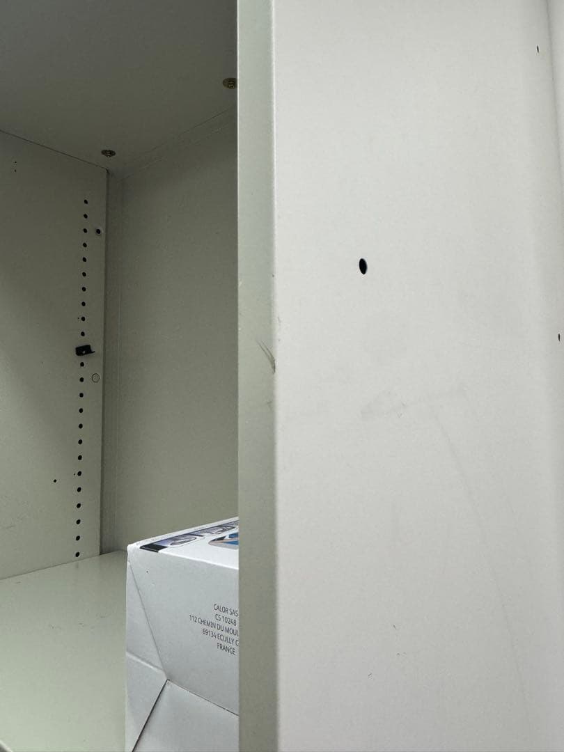 ③オカムラ　3段 キャビネット　幅800 奥行き450 高さ1200mm