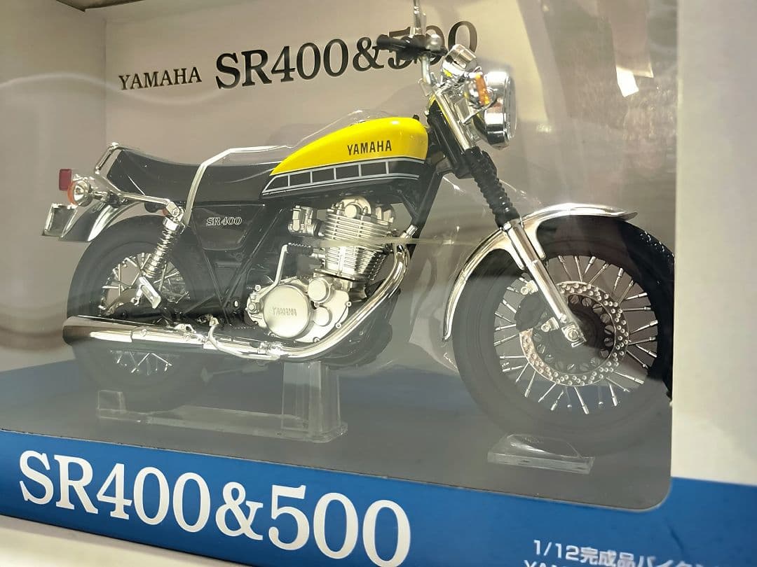 i*y様 YAMAHA SR400&500 1/12 完成品 ダイキャストモデル