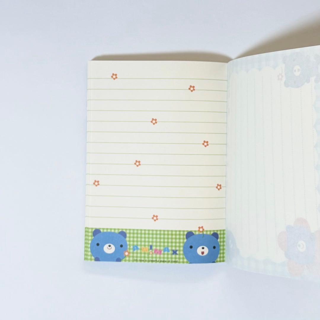 【匿名配送】激レア！未使用！プレコ アニマル くま うさぎ メモ メモ帳 当時物