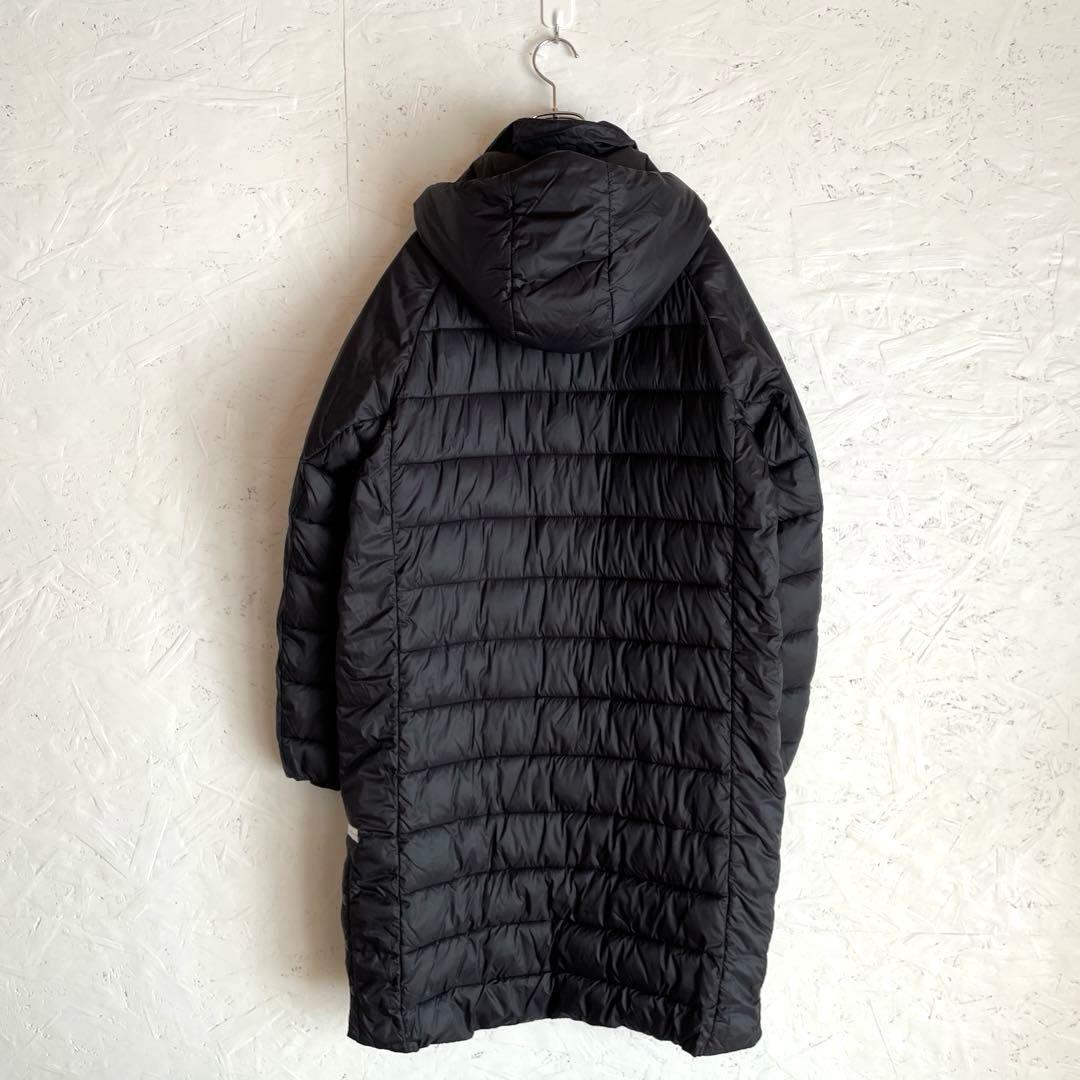 ゴルフウェア【TaylorMade】インサレーションコート　中綿ロングコート　黒