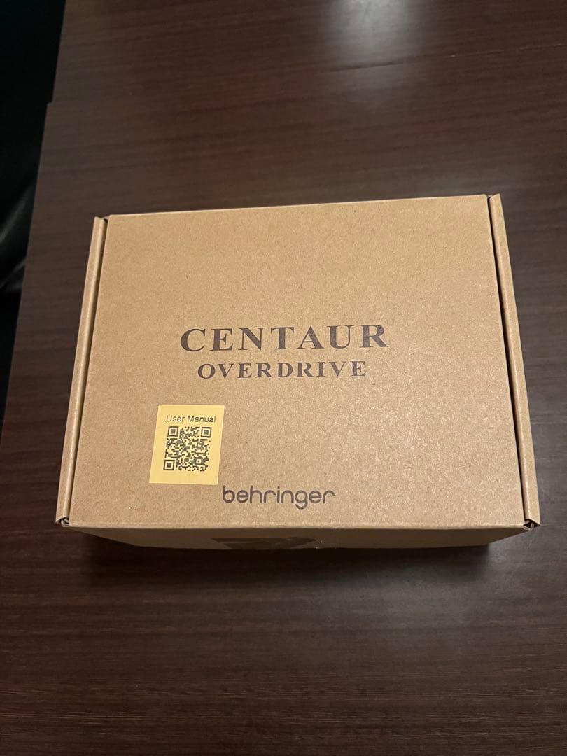 BEHRINGER CENTAUR OVERDRIVE 旧ロゴ 一度のみ使用