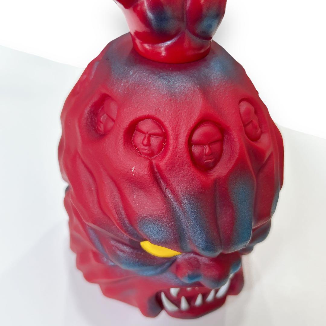 激レア 限定 レインボー造形 十面鬼 ソフビ 脱着可能