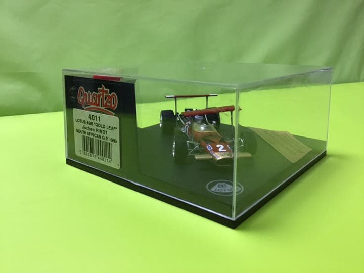 ミニカー Quartzo 4011,4012 LOTUS49B GOLD LEAF 69