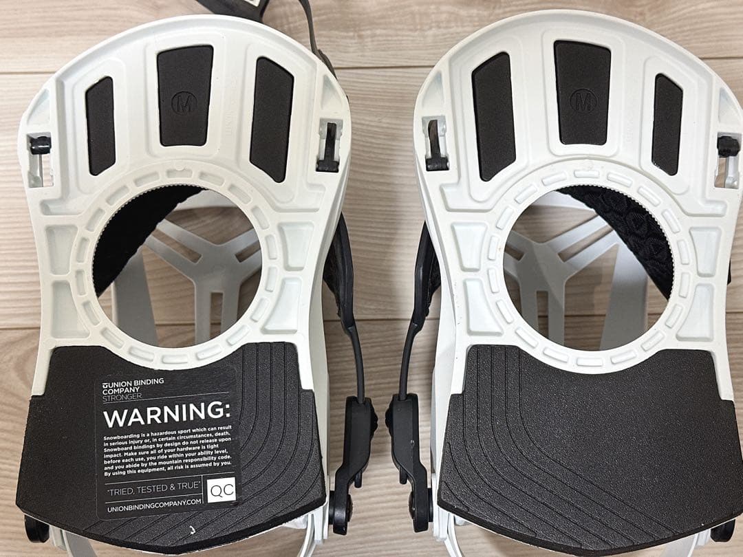 【極美品】UNION(ユニオン)ビンディング バイン　フライトプロ ホワイト