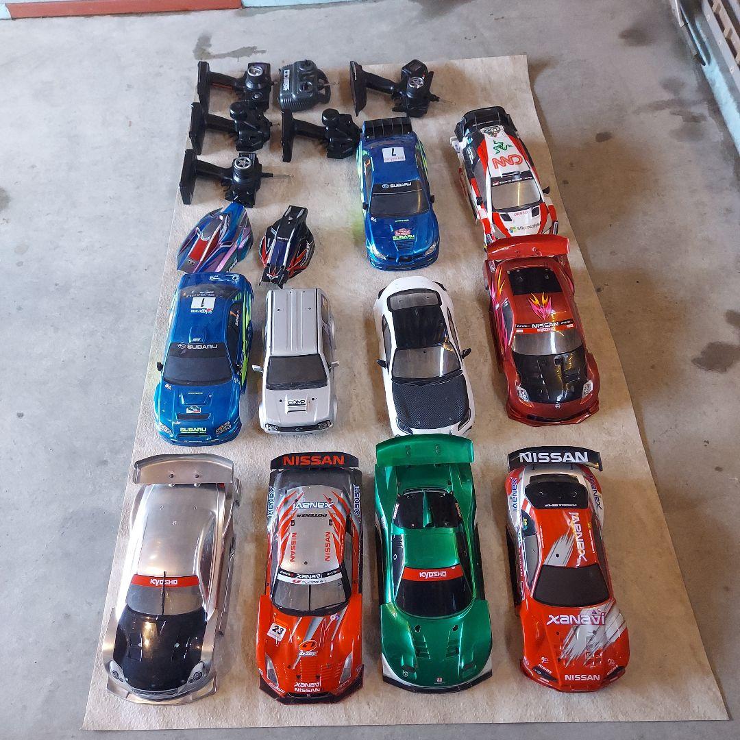 ラジコンカーボディ12台セット　ジャンク