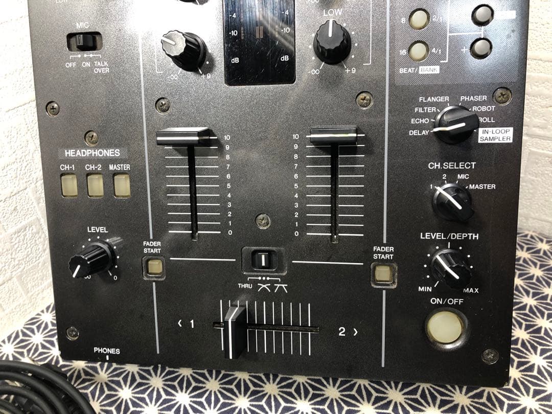 pioneer dj パイオニア　DJM-400 縦横フェーダーメンテナンス