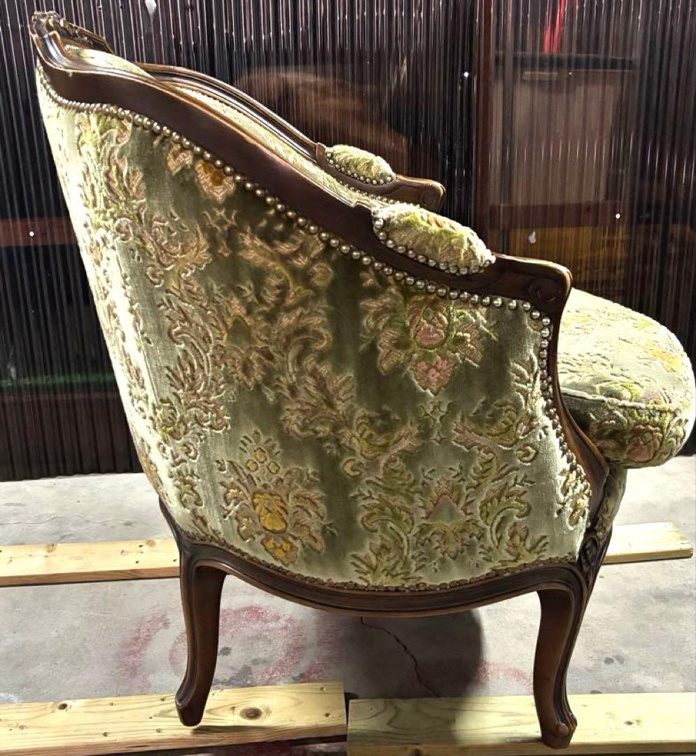 N2268 ドマーニ ルイXV 1人掛けソファ シングルソファ