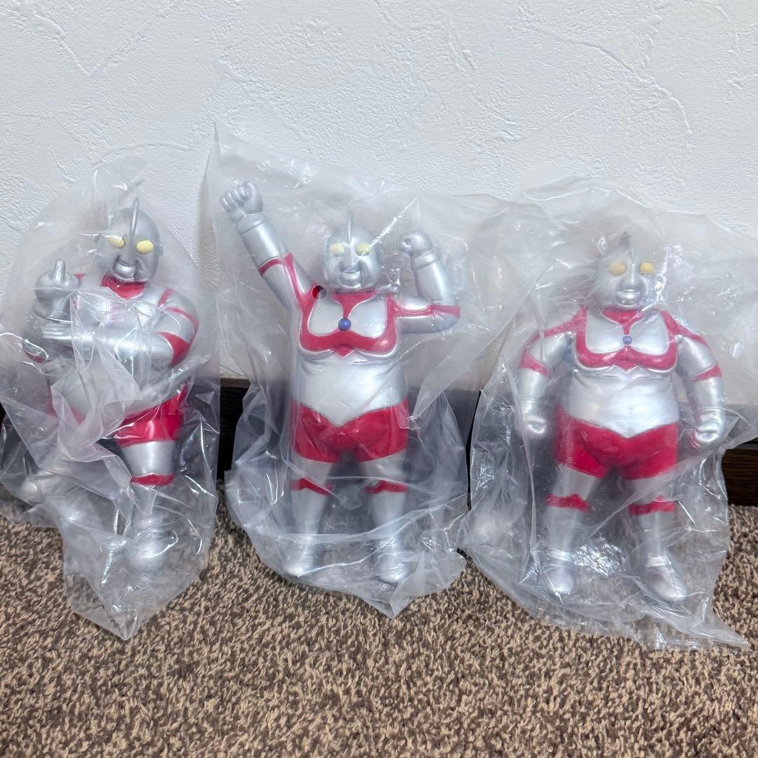 デブトラマン　3体セット　ウルトラマン　フィギュア