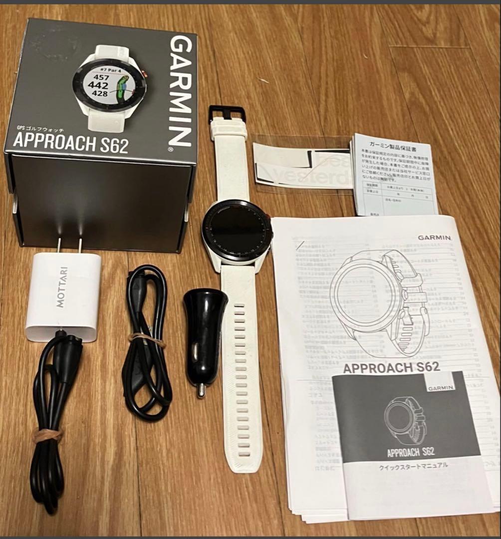 Garmin Approach S62 高低差加味距離表示有みちびきL IＳ対応