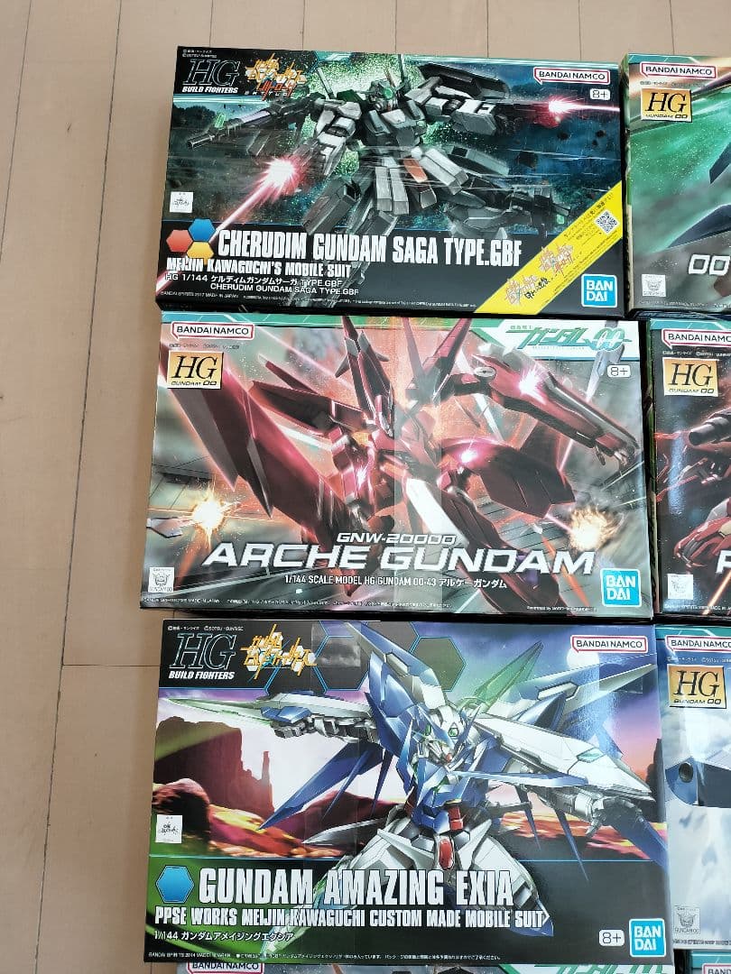 HG ガンダムOO 9機新品未開封セット