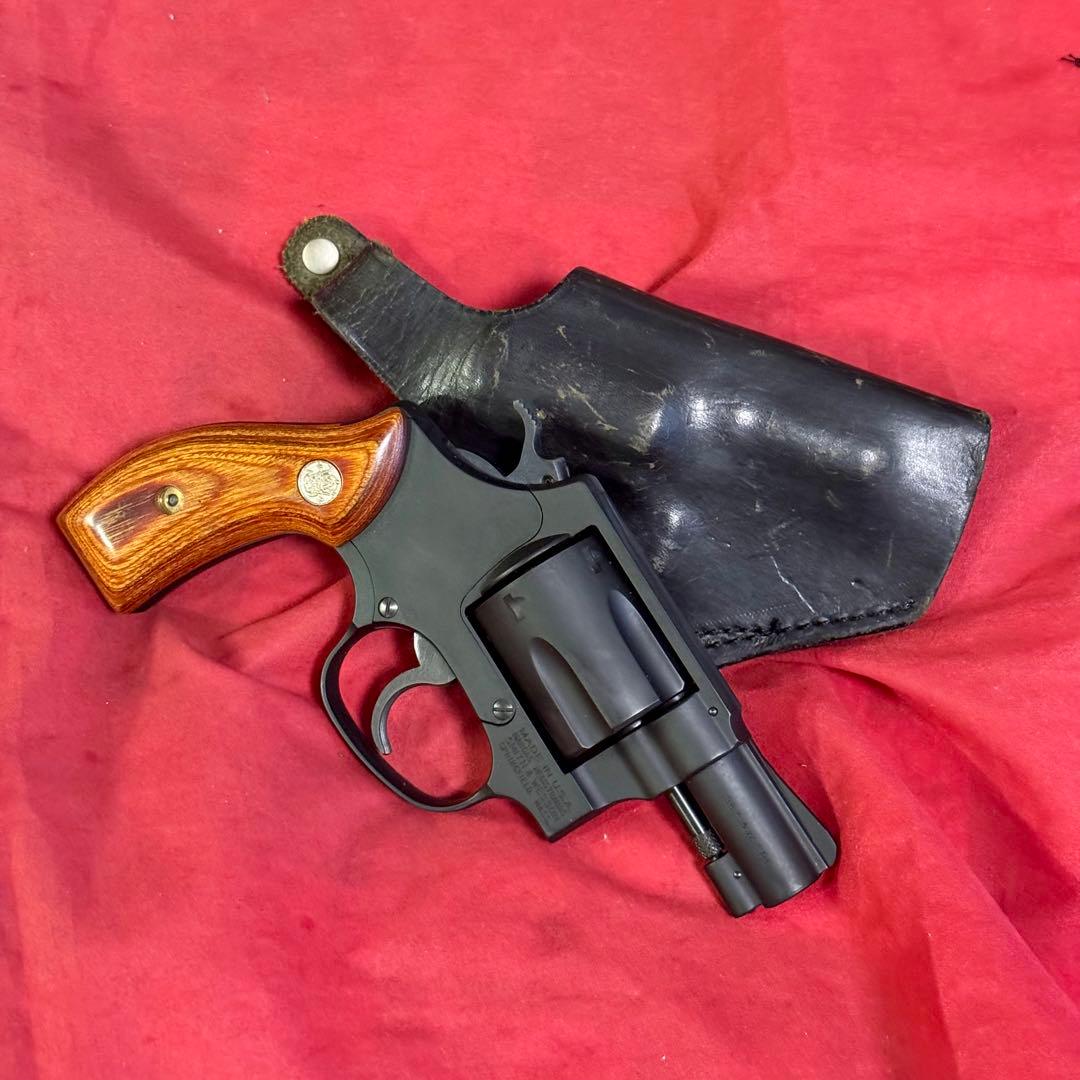 整備済 SHOOTER レザー ヒップ ホルスター 右利き用