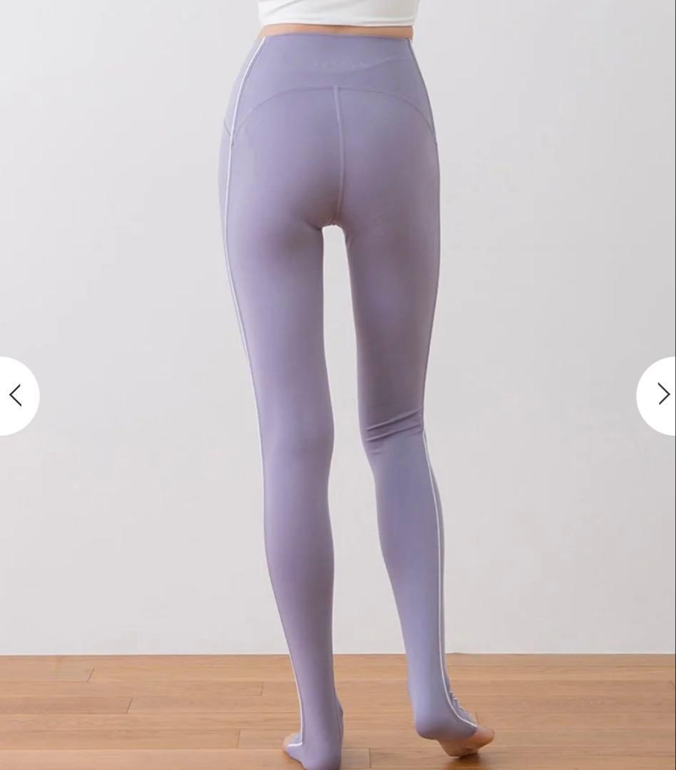 SUKALA ライントレンカレギンス　ライラック