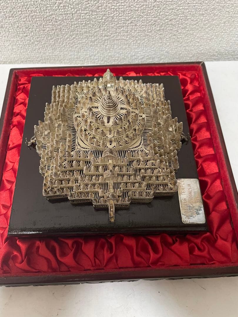 銀細工 シルバー925　仏塔　淨重量275g