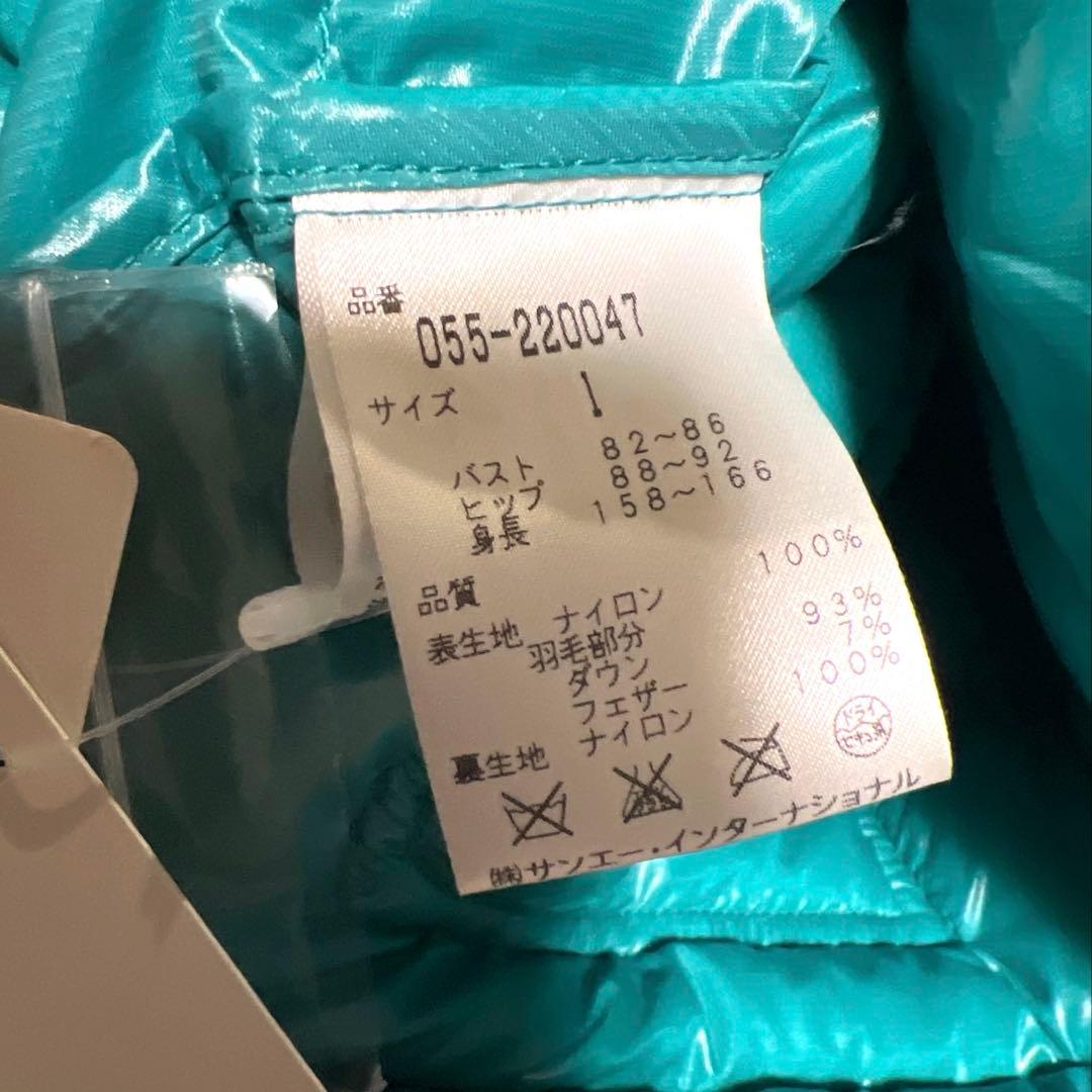 新品 PEARLY GATES ダウンジャケット 2WAY ベスト兼用 1サイズ