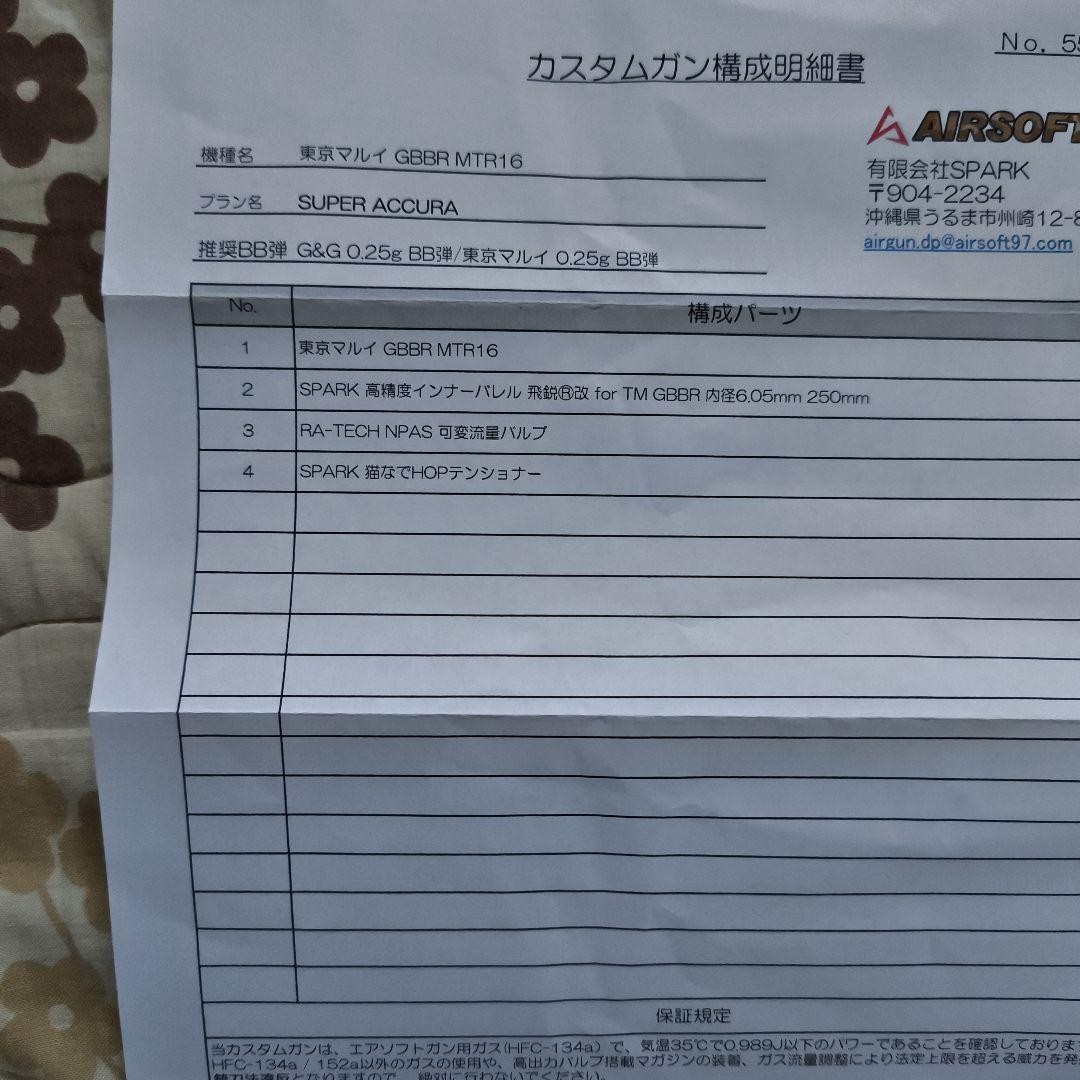 東京マルイ MTR16 Airsoft97カスタム