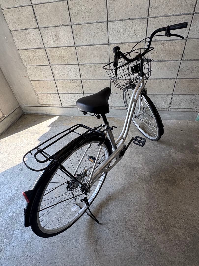 ももりん.*・゜さん専用 銀色に輝く、シンプル・ママチャリ(27㌅)