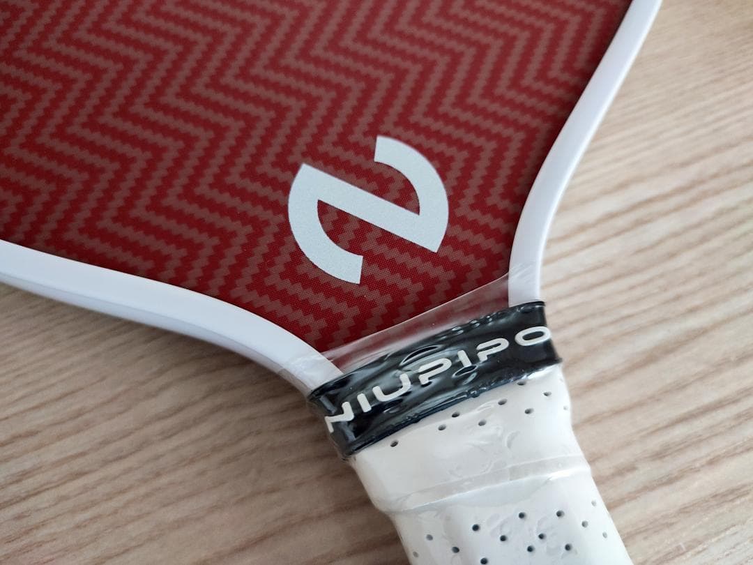 ピックルボール パドル NIUPIPO Kevlar ケブラー 赤い