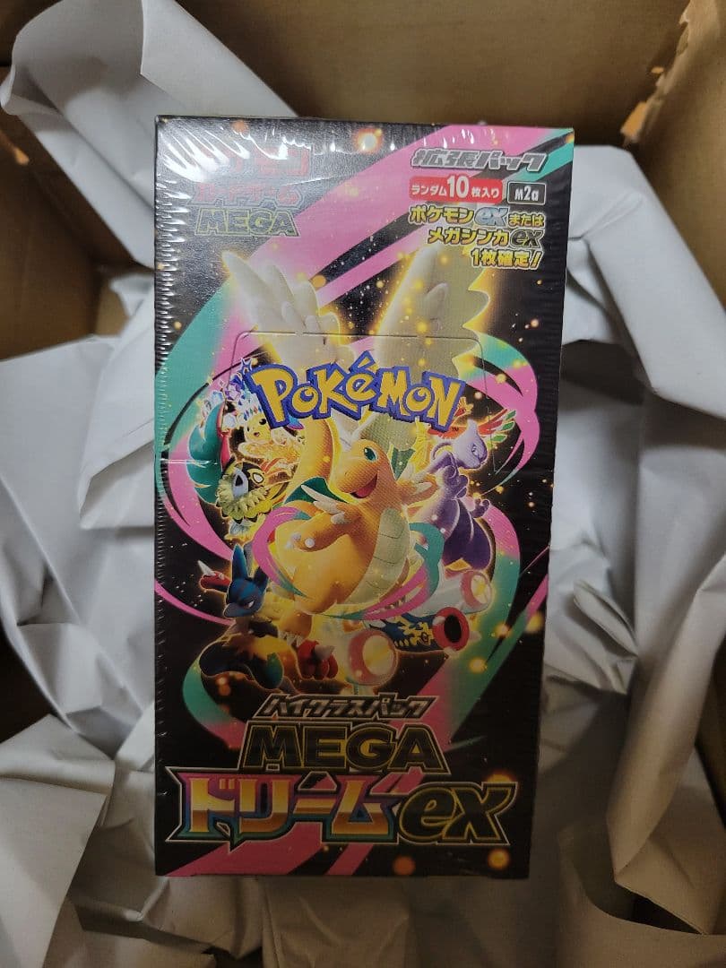ポケモンカード MEGA ドリーム ex 一箱 未開封 シュリンク付き