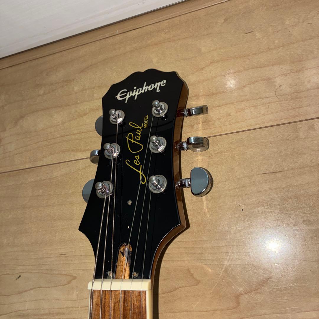 安い　Epiphone Les Paul スタンダード　エピフォンいい音