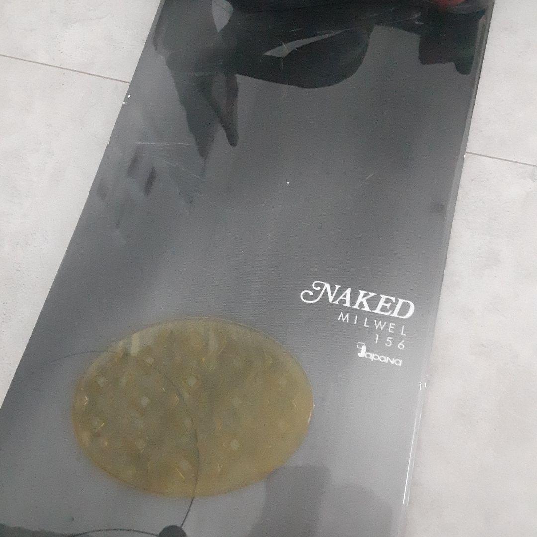 NAKED MILWEL スノーボードセット 156 キスマーク ビンディング付