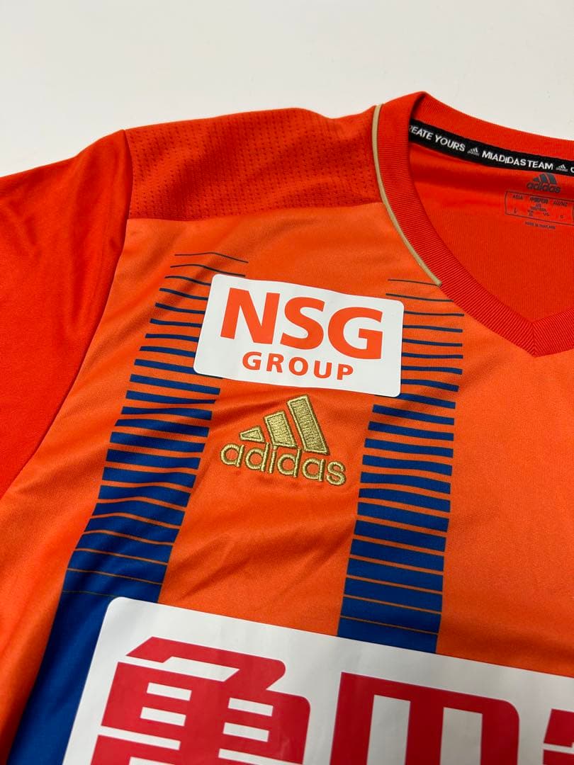 アルビレックス新潟　adidas 遠藤凌 #26 サイン入り　サッカーシャツ　O