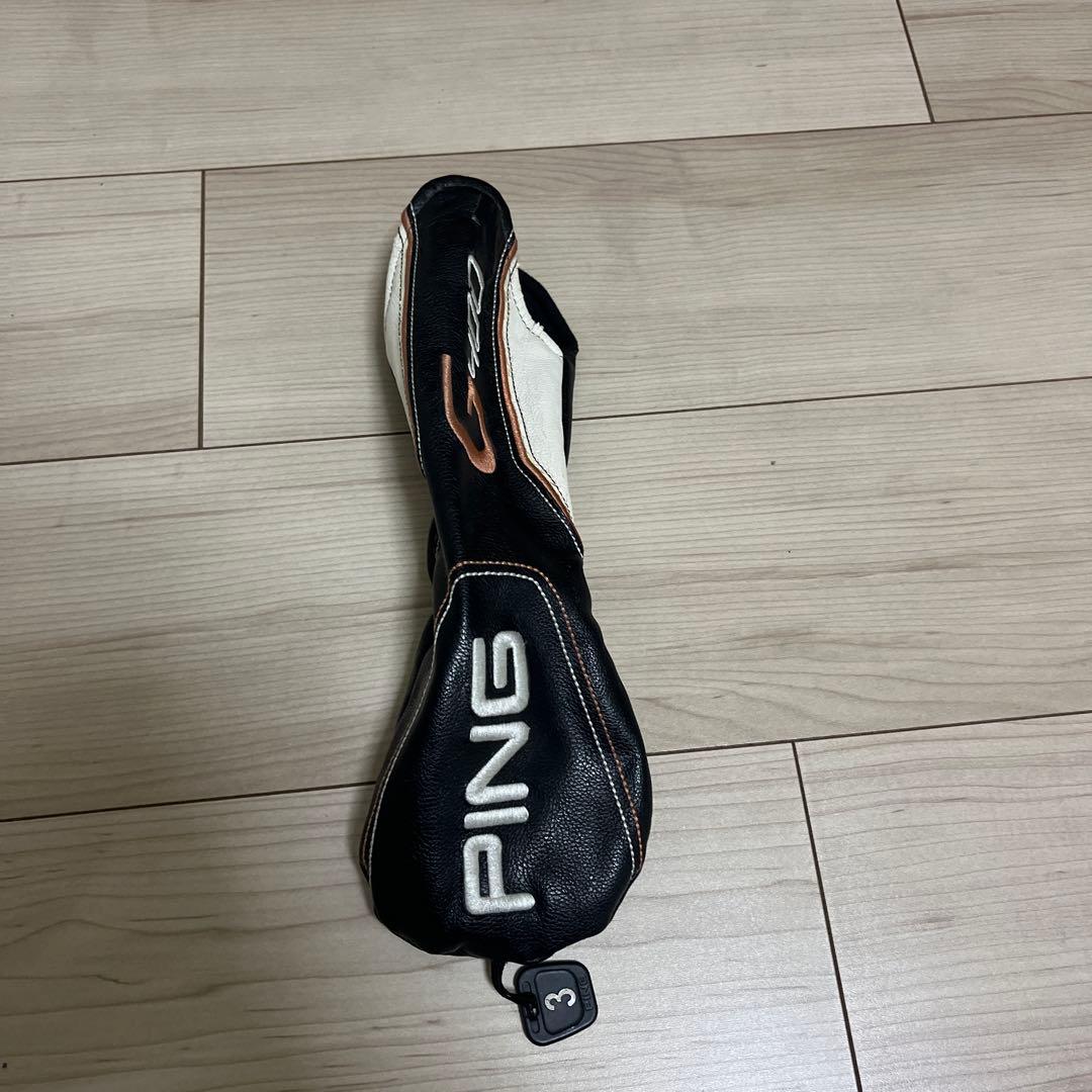 PING G400MAX 3W シャフトS 純正ヘッドカバー付き