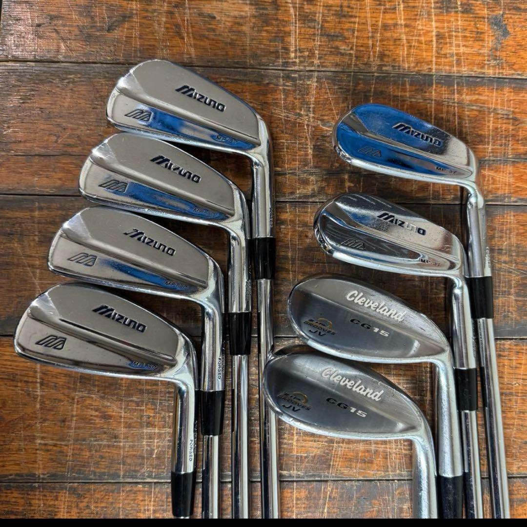 名器MIZUNO MP-37&Clevelandウェッジ