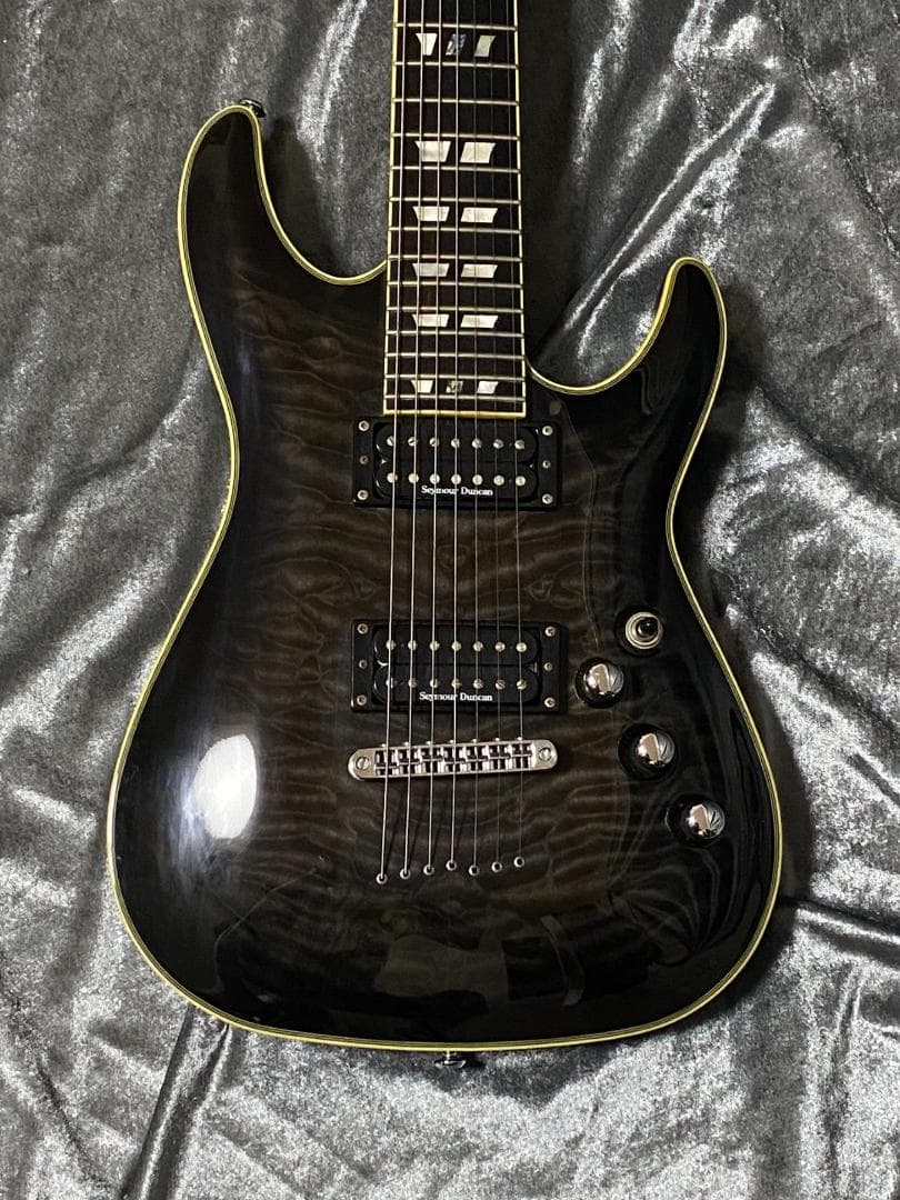 Schecter C-7 Custom セイモア・ダンカンPU搭載 7弦ギター