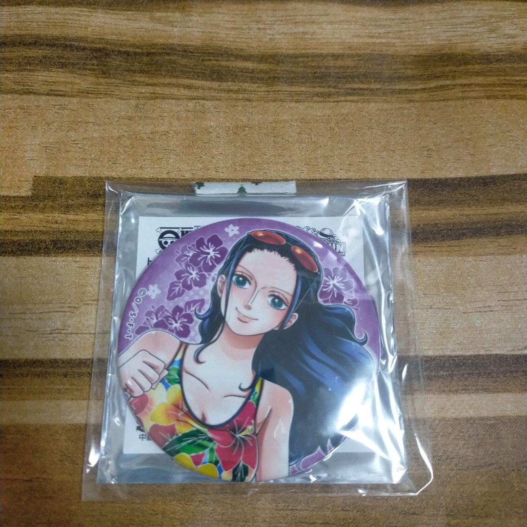 ワンピースワンピースラン　缶バッジ　ロビン　輩　麦わらストア　ジャンプショップ